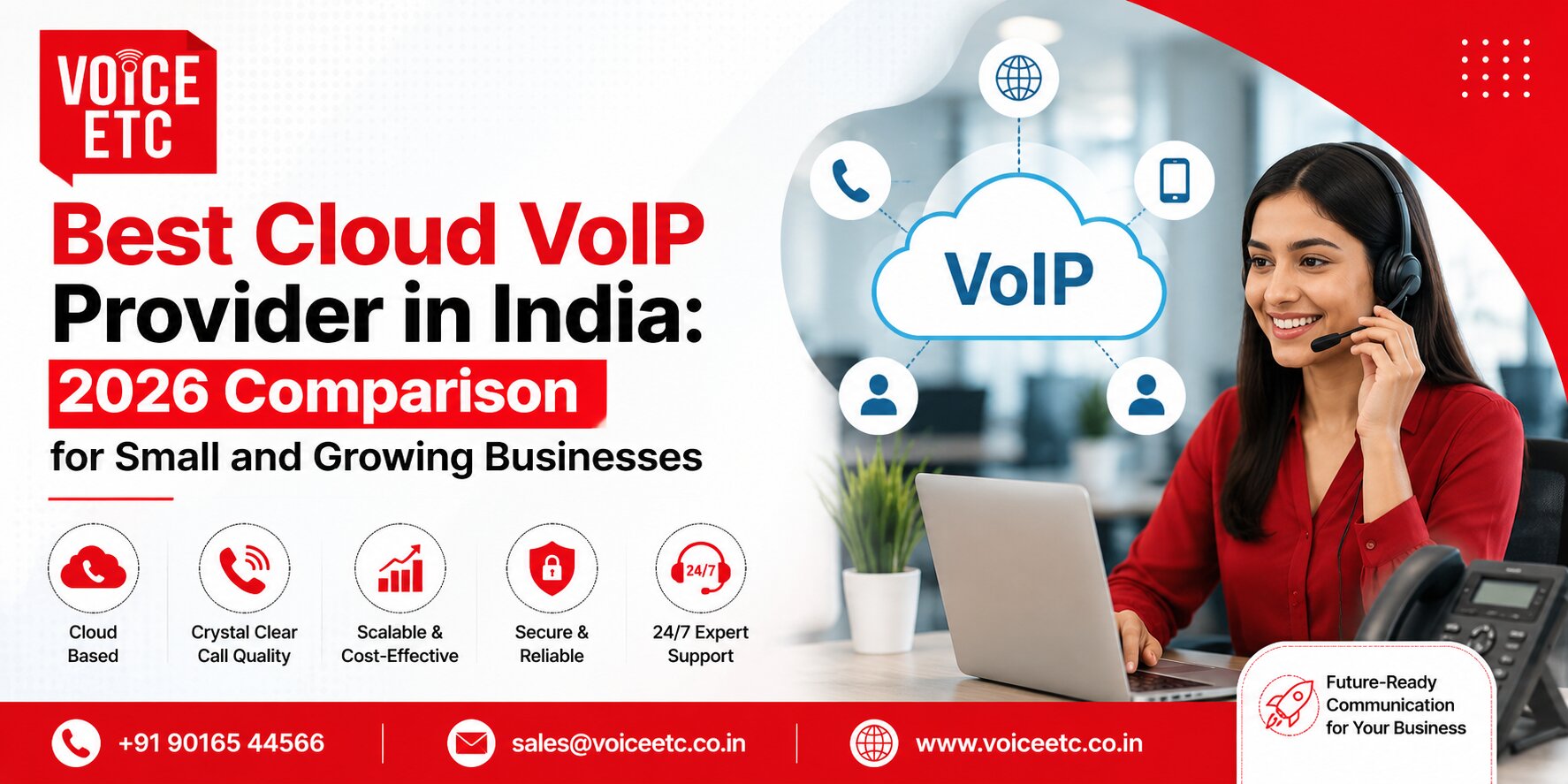 Cloud VoIP provider in India with scalable business calling, clear call quality, secure communication and 24/7 support